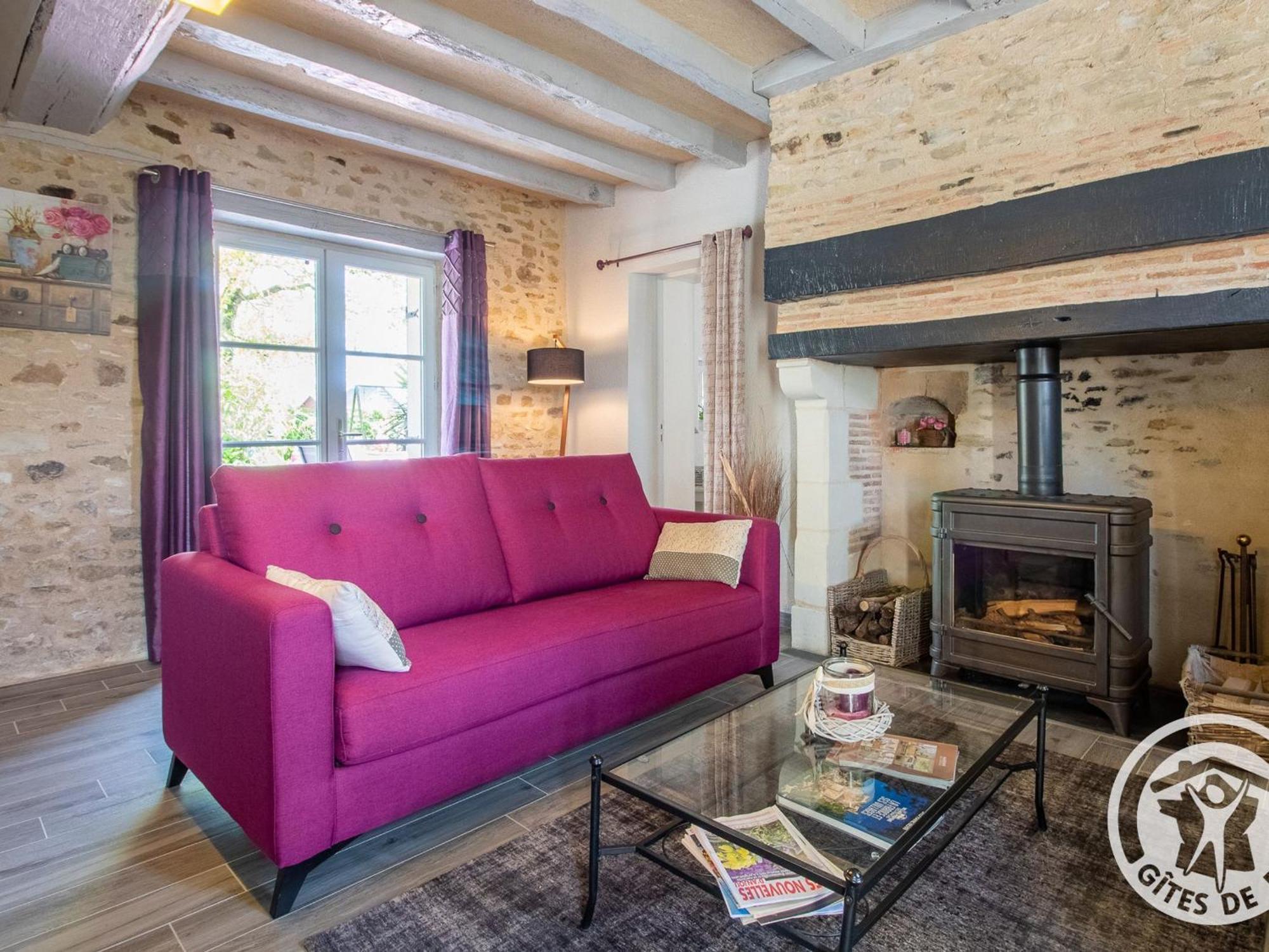 Gite Charmant Avec Jardin, Proche Activites Nautiques - Fr-1-622-75 Morannes sur Sarthe-Daumeray Bagian luar foto